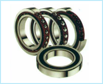 Single Row Angular contact Ball Bearing Fibre cage