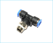 Pneumatic Male Branch Tee